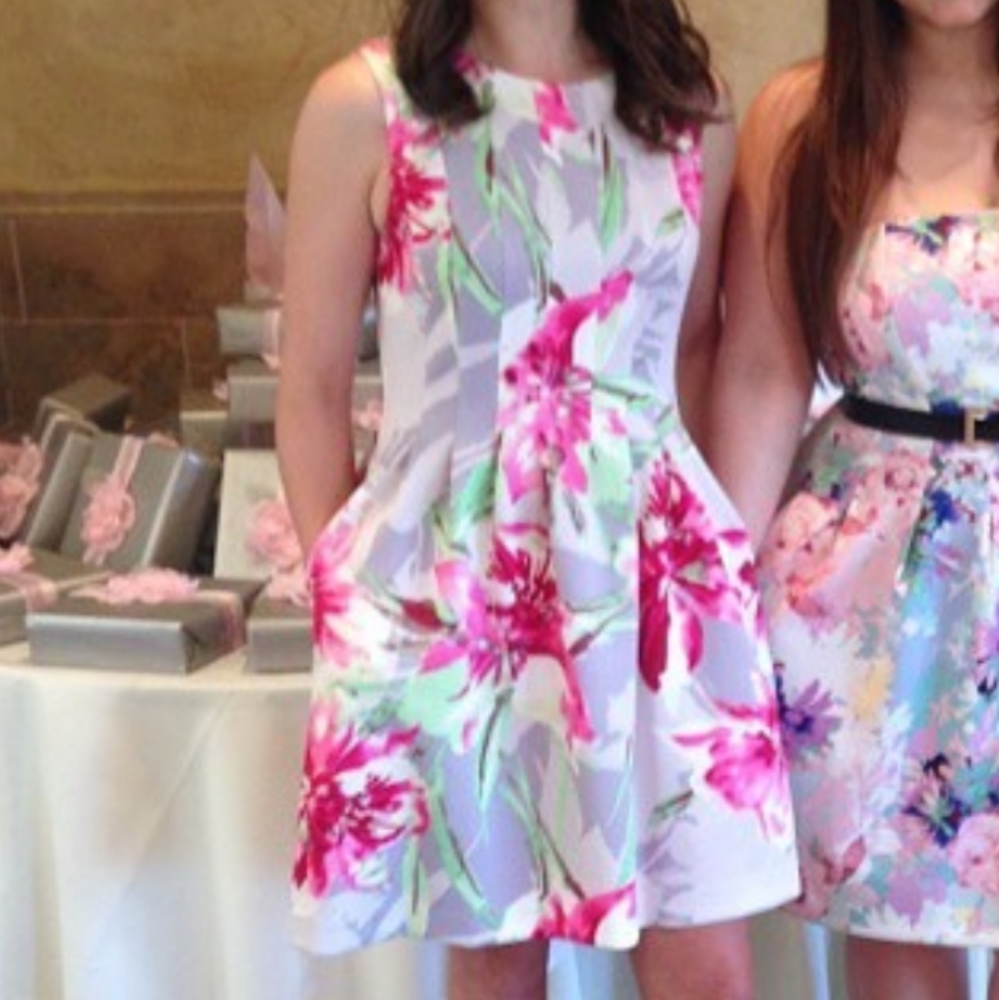 Vince Camuto Floral Dress
